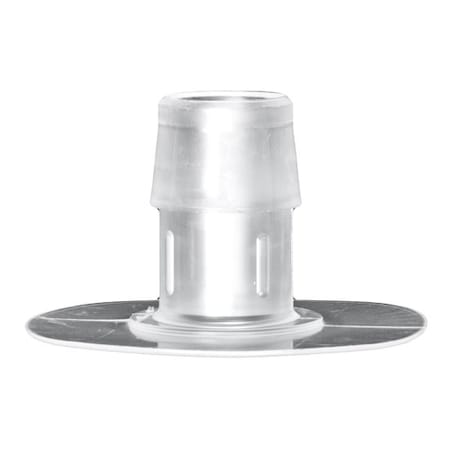 Cole Parmer Port Disk Luer Fitting, Engage 8402, No Dimples, Cleanroom, Female Luer; 10PK PND-LF E8402-QC